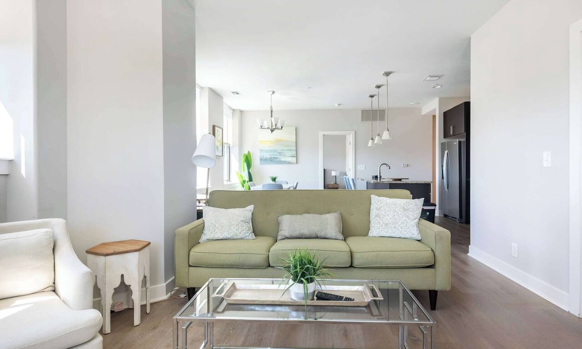 Downtown Baltimore Apartment | 2B/2BA Baltimore Skyline Views · Historic High-Rise