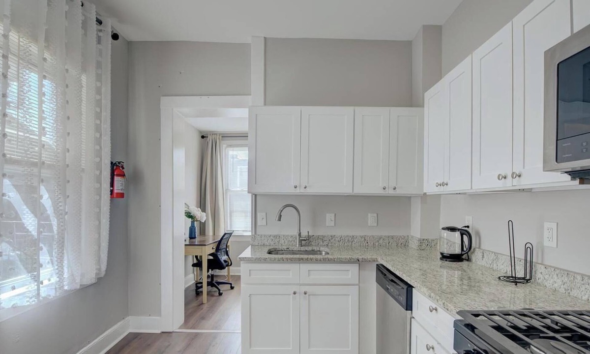 Downtown Baltimore House | Charm & modern updates 3-bedroom house with Landry inside