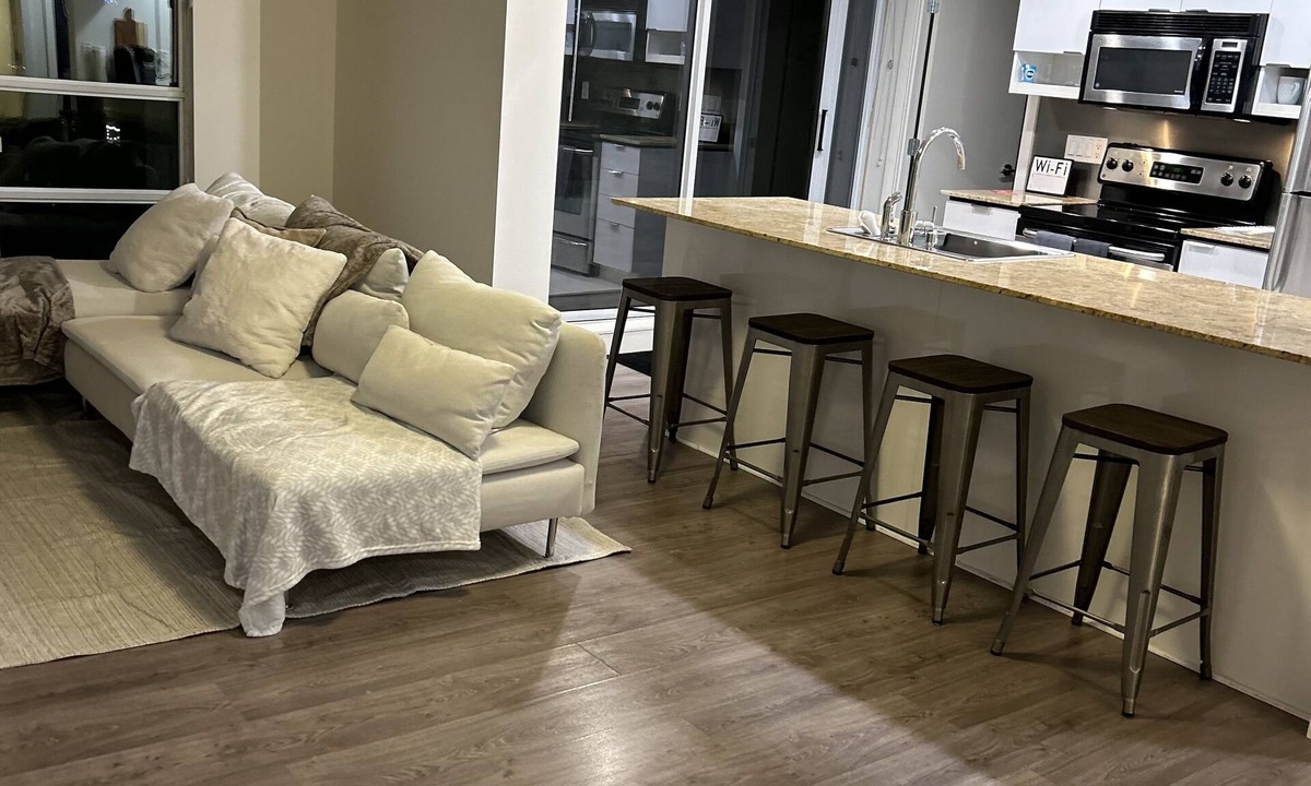 Connaught Condo | Comfortable, cozy modern condo 2 bedrooms, 2 bath and an office. Great location.