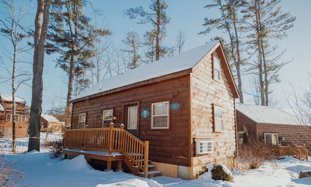 Bethlehem Cabin | Pet Friendly White Mountains Cabin with Lake