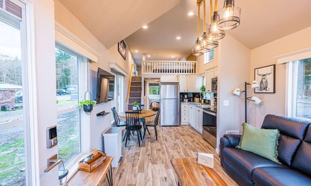Forks House | Rainforest Tiny Home Retreat: Rustic Modern