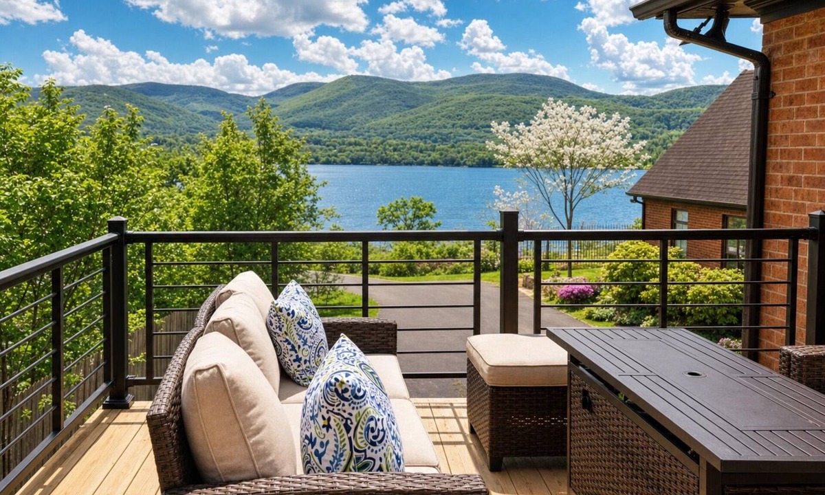 Newburgh Apartment | River Views & Deck | River Suite on Washington