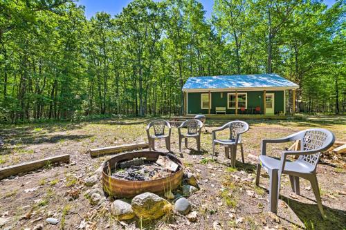 Indian River House | Secluded Indian River Retreat with Fire Pit!