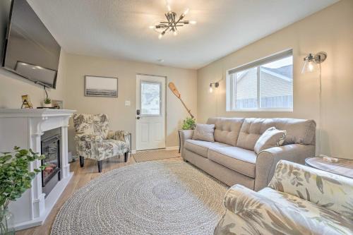 Syracuse House | Waterfront Syracuse Home w/Patio & Fire Pit!