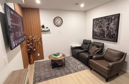 Northwest Calgary Apartment | 2-Bed, 2-Bath Home: Perfect for Work, Relaxation, and Exploring Calgary & Banff.
