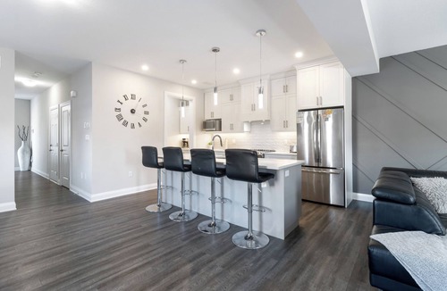 Guelph House | 2000 Sq Ft. Modern Corner Lot Townhome W. Large Deck & Oversized Backyard