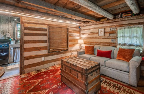 Talking Rock Other | Authentic Log Cabin at Kaluna Farm Retreat