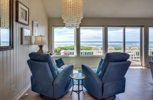 Waldport House | Beach Front Panoramic Vistas! Alicia by the Sea