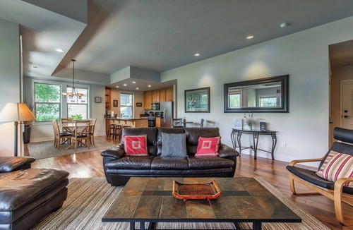 Dover Bay Condo | Beautiful natural setting in a new waterfront resort near Sandpoint