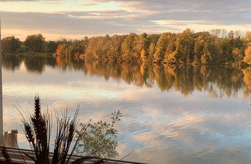 Campbellford Cottage | Beautiful Private Waterfront Cozy Cottage with private dock and fall colour view