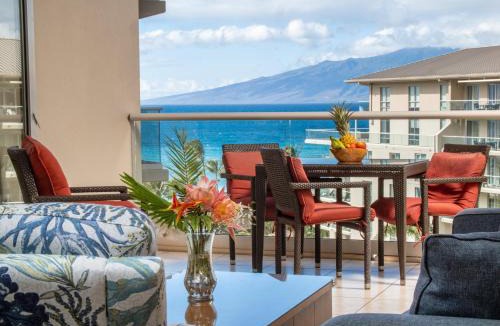 Kaanapali House | Best Studio Ocean Views at Honua Kai - Soak In Maui Sunsets on This Expansive Lanai -Hokulani 719