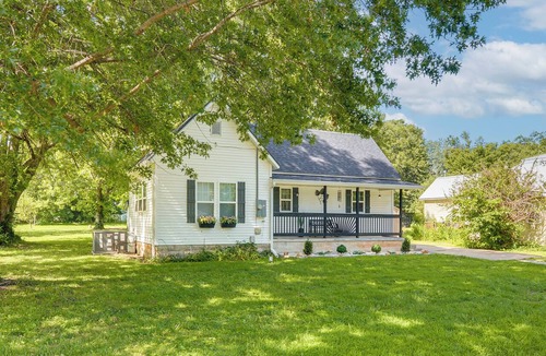 Republic House | Boho Home w/Deck & Yard in Republic, Pets Welcome