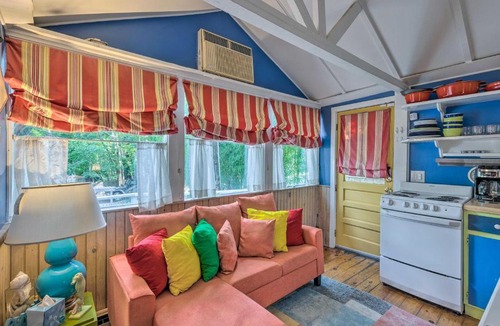Springs House | Bright and Colorful East Hampton Home with Patio!