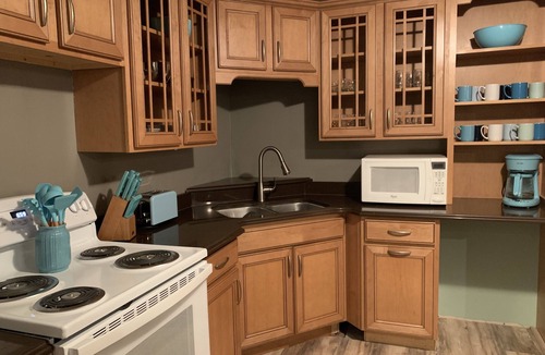 Ishpeming House | Charming Bluff home with view of Lake Bancroft