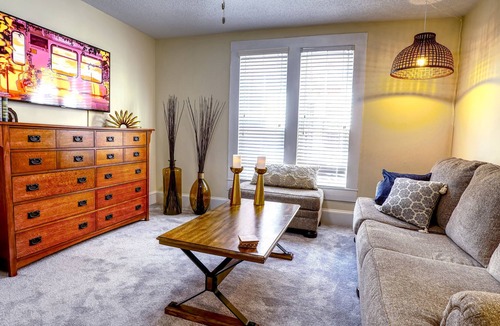 Kannapolis Apartment | Charming Workspace Oasis