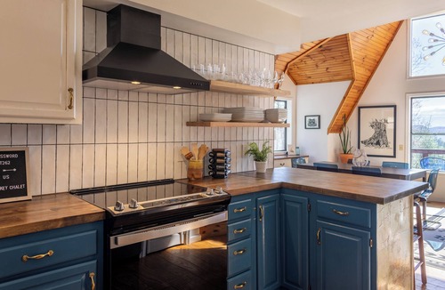 Brevard Ski Chalet | Chic A-Frame Cabin with Stunning Views