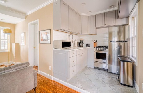 Georgetown House | Chic Georgetown 1BR w/W/D, nr Baseball, Bars & Dining, by Blueground