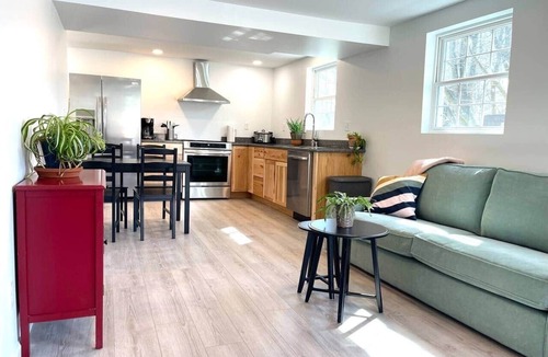Bloomington House | Converted Barn with Hot Tub and Escape Room