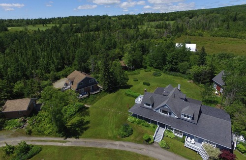 Baddeck Apartment | Cottage Suites with Great Deck.Overlooking nature and Baddeck Bay