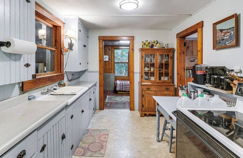 Dedham Cottage | Dock, Beach, Views: Rustic Green Lake Cottage