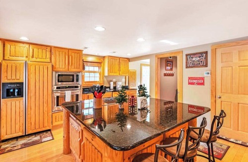 Eagle River House | Dog-friendly waterfront cabin w/wood-burning fireplace, boat dock, & firepit