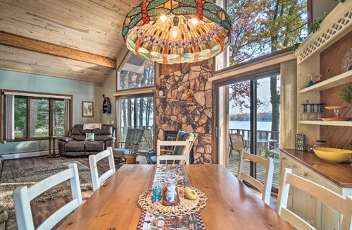 Gladwin House | Dream Cottage with Sandy Beach, Dock, Pontoon Rental