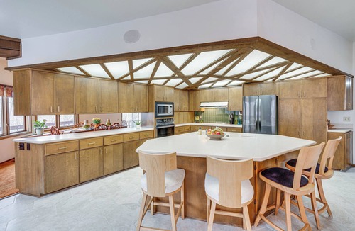 Hubertus Cottage | Eclectic Hubertus Home w/Game Room & Fire Pit!