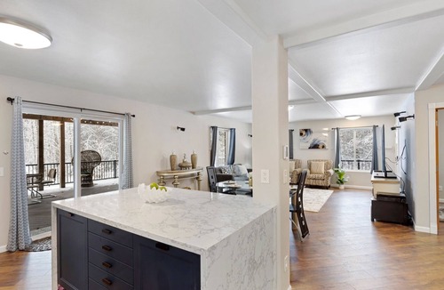 Echo Lake House | Half duplex with large deck, office, and master ensuite