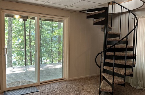 High Point House | Humble Hideaway - Inviting lakefront home with firepit, balcony & W/D - dog-friendly