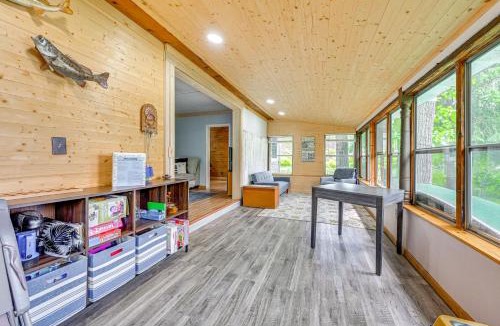 Augusta House | Lakefront Cabin w/Fire Pit, Dock, & Boat Rental