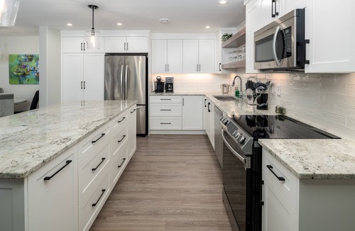 Halifax County Apartment | Lakefront King bed w/lux hot tub.