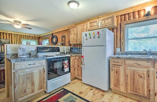 Tomahawk House | Lakefront Tomahawk Cabin with Boat Dock and Deck
