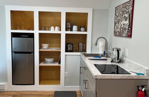 Bangor Apartment | Lofty Digs. Quaint studio with balcony in charming Bangor
