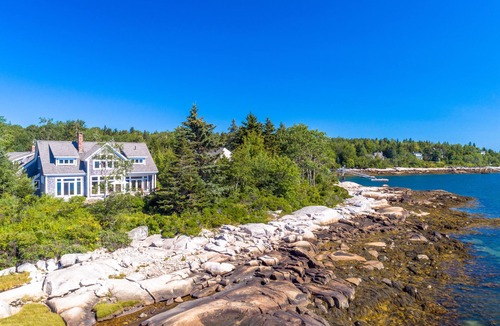 Spruce Head House | Luxurious Oceanfront Home, Private Island. Now booking Summer 2026