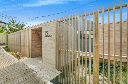 Cherry Grove House | Marvelous home with heated saltwater pool in Cherry Grove, Fire Island