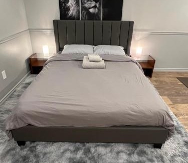 North York House | Modern, basement apartment, close to airport