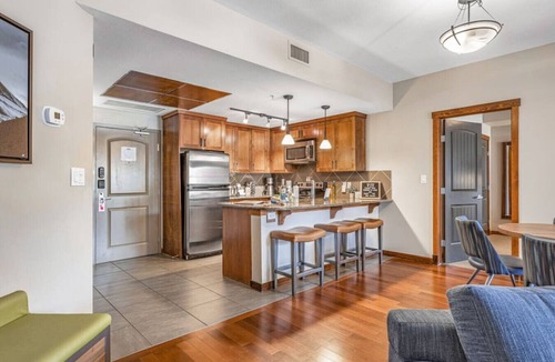 Canmore Condo | Mountain Getaway | Outdoor Pool, Hot Tub & Sauna
