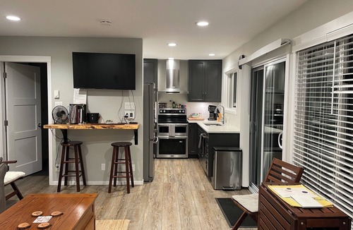 Regional District of Nanaimo Cabin | Ocean front, walk on, bright and private, 2-bedroom cottage with sauna,