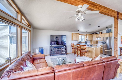 Pacific City House | Oceanfront Pacific City Beauty with Haystack Rock Views, 5 Bedrooms, Large Deck!