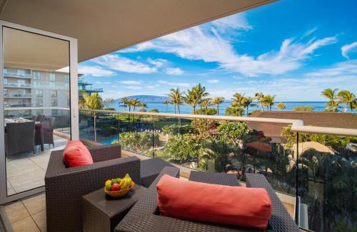 Honokowai House | Oceanfront Views Above Dukes - Wrap Around Lanai - Outdoor Kitchen Honua Kai H351