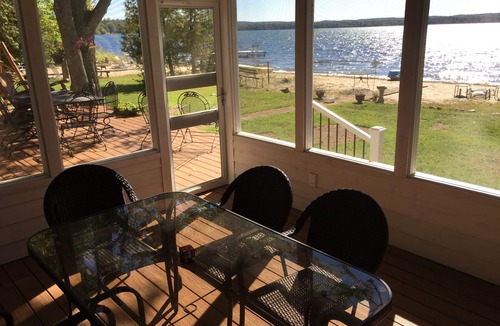 Interlochen House | Peaceful lakefront setting to bring peace to your soul. Few summer dates left!