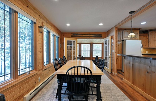 Spooner Cabin | Perfect sandy frontage with Western Exposure for perfect sunsets!