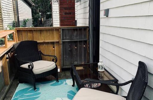 North End Apartment | Pet-Friendly Space #3 at Doggy Digs, King Bed and Office