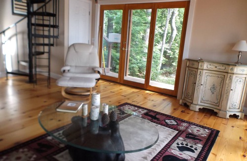 Meredith Cottage | Private island setting with spectacular sunset views and awesome bunkhouse