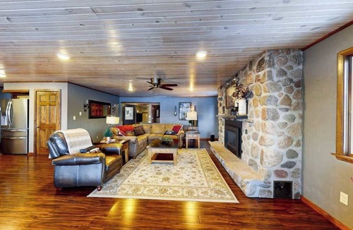 Boulder Junction House | Private waterfront home with dock, kayaks, firepit, & open layout - dog-friendly