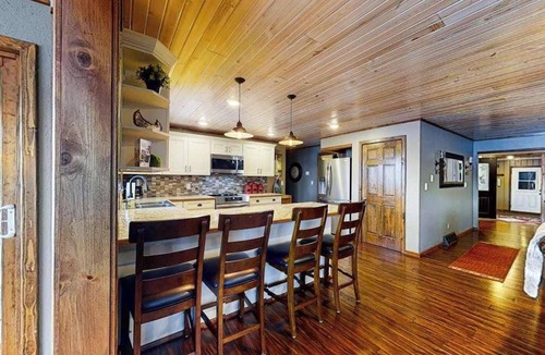 Boulder Junction House | Private waterfront home with dock, kayaks, firepit, & open layout - dog-friendly