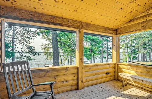 Conover Cottage | Quiet Lakefront Conover Cabin Near ATV Trails