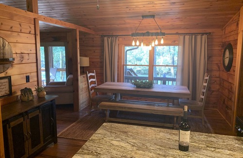 Dial Cabin | RIVER FRONT - River Run Cabin - 15 Min from Blue Ridge - 3Bd 2Bth