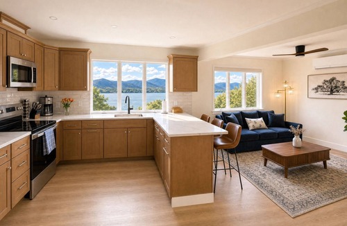 Newburgh Apartment | River Views & Deck | River Suite on Washington
