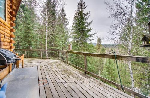 McCall House | ‘Roots Rustic Retreat:’ Tree-Lined Cabin in McCall